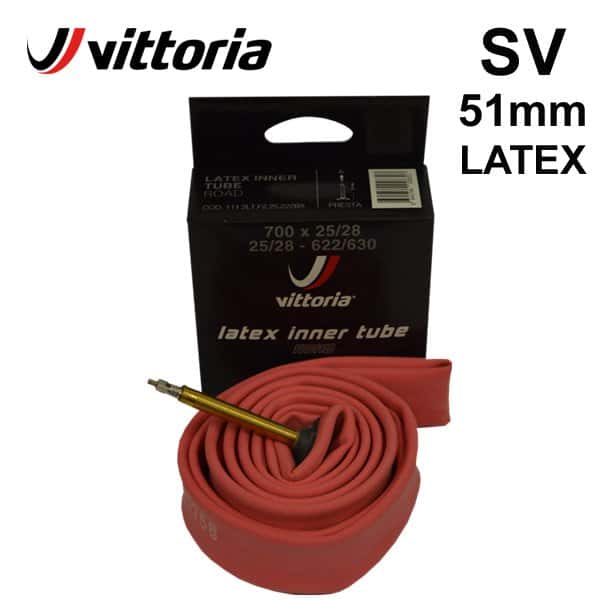 Vittoria Binnenband Latex 700x25/28 Presta